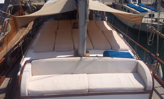 Location privée pour Blue Cruise à bord de la goélette à voile pour 10 personnes à Bodrum