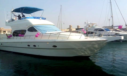 BEST 65ft Yacht on Charter-for Cruising, parties in Abu Dhabi