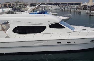 BEST 65ft Yacht on Charter-for Cruising, parties in Abu Dhabi