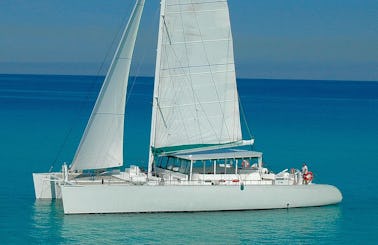 24m Sailing Catamaran for Amazing Party Charter Ibiza up to 15 person