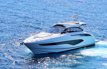 Princess v50 Motor Yacht Rental in Ibiza, Spain