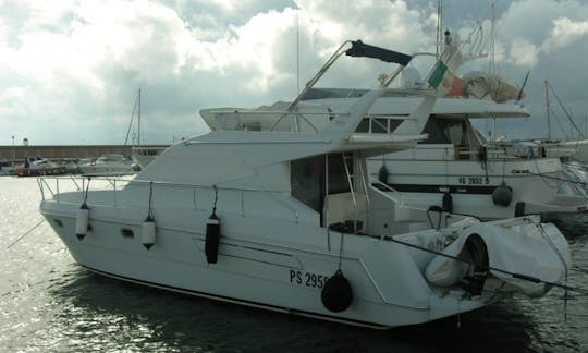 Bareboat Charter on Raffaelli Typhoon 38 Fly Motor Yacht in Ajaccio