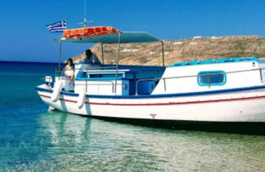 Custom Traditional Wooden Boat Tours in Ornos
