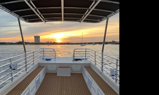 Passeio de barco com golfinhos de 2 horas em Charleston