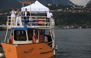 Boat for parties and events on Lake Garda, 50 passengers