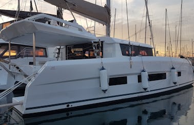 Brand New Catamaran Dufour 48 Albertina II for Rent in Athens, Greece