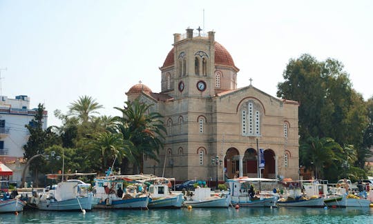 Daily Trip from Athens to Agistri - Aegina - Perdika and Moni Island