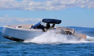 Book the Pardo 38 Motor Yacht with 2x380HP Volvo Diesel