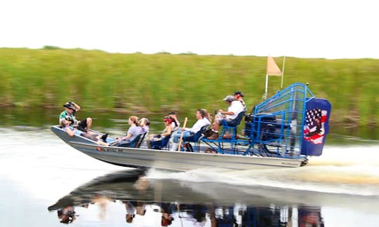 Thrilling Private Airboat Ride in Fort Lauderdale, Florida!
