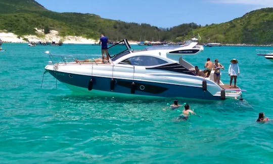 38' Fantasy Phantom Motor Yacht Rental in Arraial do Cabo, Rio de Janeiro - Brazil