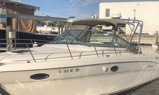 Sea ray Amberjack 290 in clearwater to Hernando beach boat ramp