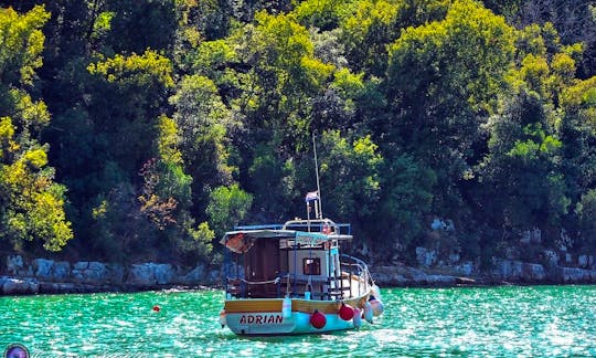 Private Boat Excursion for 12 People in Lim Fjord Channel, Vrsar, Poreč and other beautiful destination