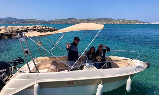 Paros Marinello with 115hp Outboard in Pounta, Greece