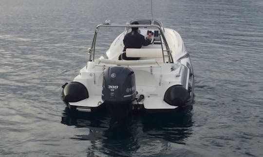 Hire ZAR Formenti 75 Plus Rigid Inflatable Boat in Tribunj - Bareboat and Skippered Options!