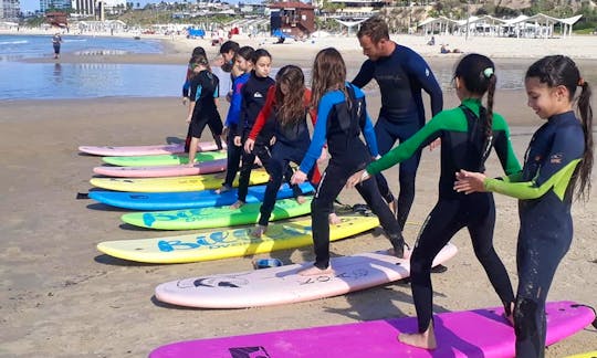 Surf Lessons in Shefayim, Israel! Book Private and Group Lesson!