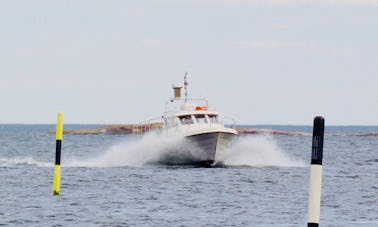 12 Person charter / dive boat for Private Charter in Hangö, Finland