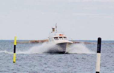 12 Person Dive/Charter Boat for Private Charter in Hangö, Finland