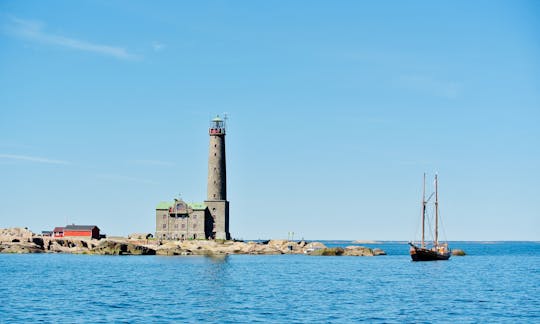 Bengtskär lighthouse and summer day