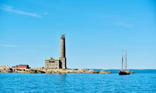 Bengtskär lighthouse and summer day