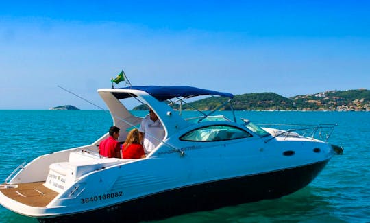 28' Nefertiti Real Speedboat Rental in Armacao dos Buzios, Brazil