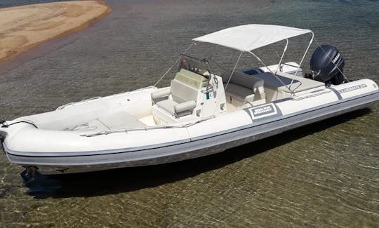 24' Joker Boat Clubman RIB for Cala Goloritzè Boat Tour!