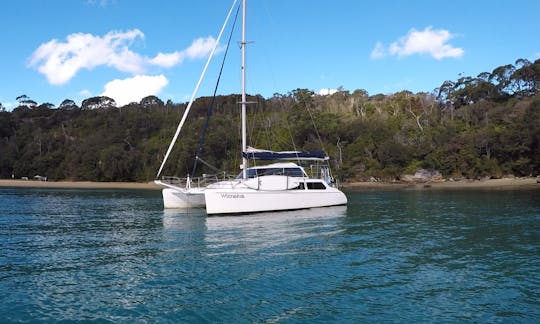 Sailing Sydney Harbour onboard Seawind Sailing Catamaran