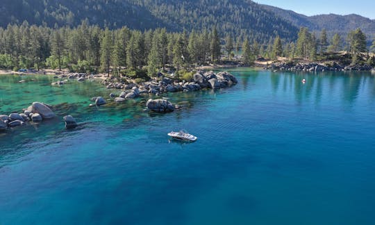 24' Four Winns Bowrider Private Charter on Beautiful Lake Tahoe