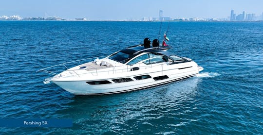 Yacht charter in Dubai · Pershing — 5 X (2019)