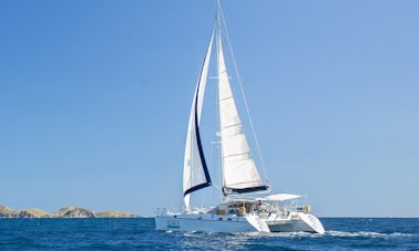 TORTOLA BVI - PRIVATE DAY SAILS ON 48' Privilege Catamaran Charter