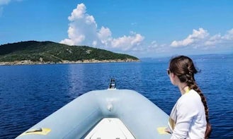 Private Cruise with our RIB Boat for Snorkeling and Swimming to Ammoulian Island!