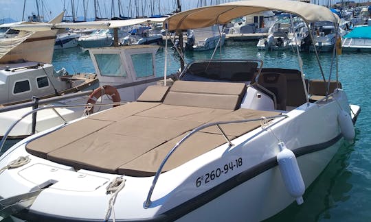 V2 7m Powerboat with 200 Hp for Rent in Port d'Alcúdia, Mallorca