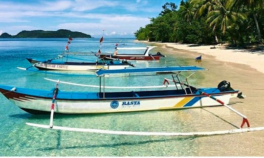 Island Boat Tour for 8 People on Pagang Island in Indonesia!