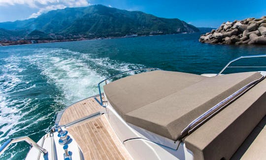 Cranchi 60 Luxury Motor Yacht Rental in Campania, Italy