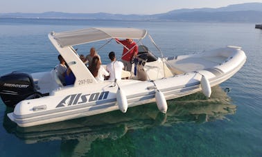 Alson Flash 7.5 RIB Rental in  Supetar Island Brač  - Available with Skipper
