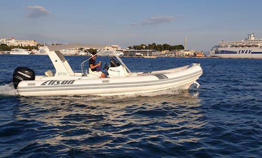 Alson Flash 7.5 RIB Rental in  Supetar Island Brač  - Available with Skipper