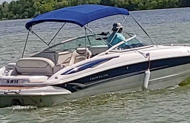 24' Crownline 240EX Powerboat for fun in the sun on Lewisville Lake!