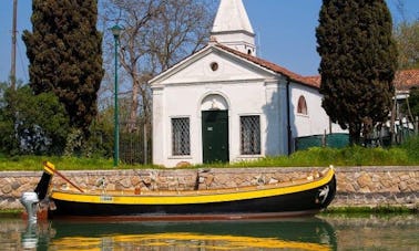 Alugue o barco veneziano tradicional “El Sultan” Bragozzo de 28 pés em Venezia, Veneto