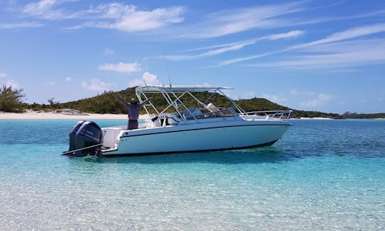 35ft Contender Express Snorkel/Beaching Charter in Nassau, Bahamas