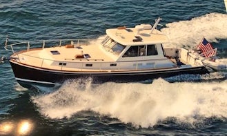 Cruise In Comfort & Style Onboard 43' Grand Banks Eastbay