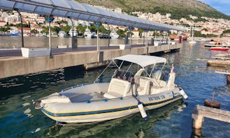 Rent This 7 People Marlin 20 RIB Center Console Dubrovnik, Croatia