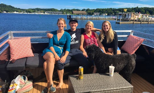 Book a Private Charter to cruise on Lake Kalamazoo with a U.S.C.G Master Captain