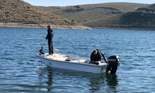 Enjoy Fishing in Puebla de Alcocer, Spain on Skiff Boat