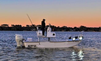 20' Carolina Skiff Boat Bow Fishing Charter from Fort Walton Beach