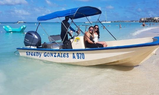 Book the Center Console Speedboat with Captain Included in Noord, Aruba