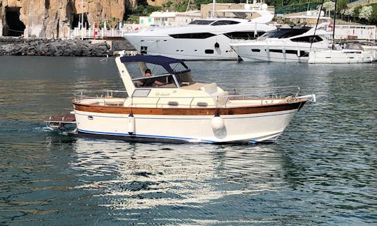 Passeio de barco para 10 pessoas em Positano