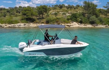 7person no license fast boat, Compass 168cc, Halkidiki