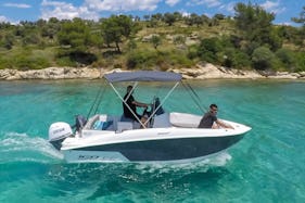 7person no license fast boat, Compass 165cc, Halkidiki