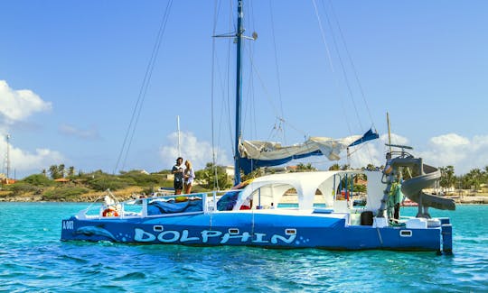 Cruceros privados en catamarán «Dolphin» en Noord, Aruba