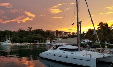 Private 44' Cruising Catamaran in Puerto Aventuras, Playa del Carmen