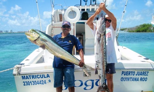 Phoenix Sport Fishing Yacht 31ft Twin Diesel Engine up to 6 Pax in Cancún, Quintana Roo